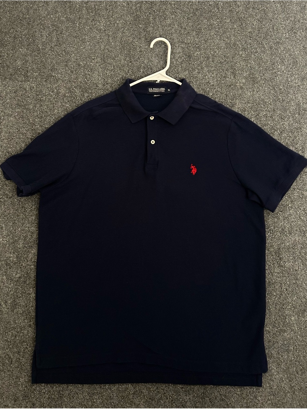 Polo by Ralph Lauren Navy Polo with Red Pony Size XL -No fading